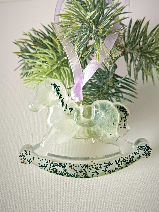 Kalėdinis eglutės žaisliukas „Arkliukas“